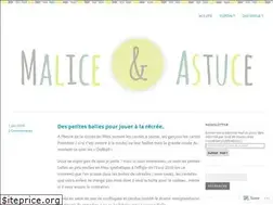 Sites similar to maliceetastuce.wordpress.com