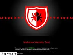 Sites similar to maliciouswebsitetest.com