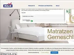 Sites similar to malie-matratzen.de