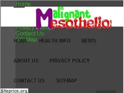 Sites similar to malignantmesotheliomainfo.com