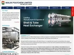 Sites similar to malikpolychem.in