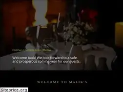 Sites similar to maliks.co.uk