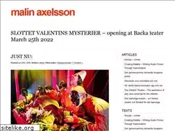 Sites similar to malinaxelsson.se