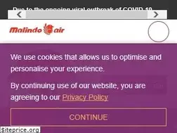 Sites similar to malindoair.com