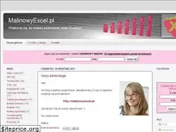 Sites similar to malinowyexcel.blogspot.com