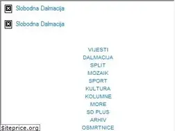 Sites similar to malioglasnik.slobodnadalmacija.hr