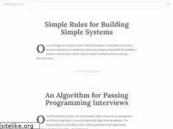 Sites similar to malisper.me