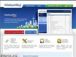 Sites similar to maliyetbul.com