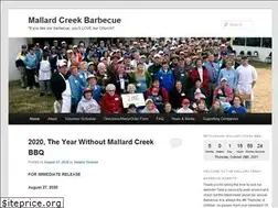 Sites similar to mallardcreekbbq.com