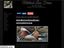 Sites similar to mallardlanefarms.com