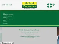 Sites similar to mallardproperties.net