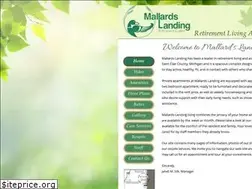 Sites similar to mallardslanding.net
