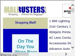 Sites similar to mallbusters.com