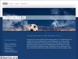 Sites similar to mallentiner-sv.de