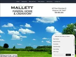 Sites similar to mallettfuneralhome.com