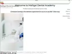 Sites similar to malligaidentalacademy.com
