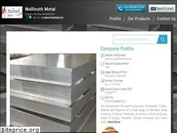Sites similar to mallinathmetal.in
