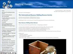 Sites similar to malling-hansen.org