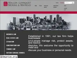 Sites similar to mallon-lonnquist.com