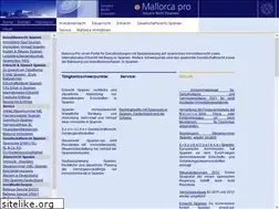 Sites similar to mallorca-pro.de