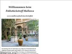 Sites similar to mallorca.fruehstueckstreff.de