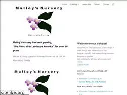 Sites similar to malloynursery.com