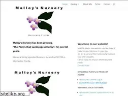 Sites similar to malloysnursery.com