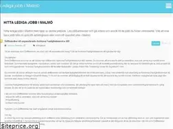 Sites similar to malmoledigajobb.se