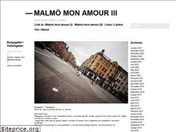 Sites similar to malmomonamour.se