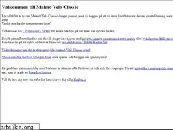 Sites similar to malmoveloclassic.se