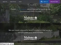 Sites similar to malonefencecompany.com