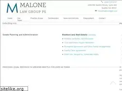 Sites similar to malonelegal.com