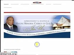Sites similar to malonememorialcogic.org