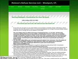 Sites similar to malonesrefuse.com