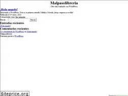 Sites similar to malpasolibreria.com