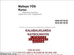 Sites similar to maltepeyoskursu.com