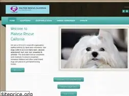 Sites similar to malteserescuecalifornia.org