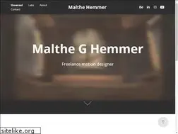 Sites similar to malthehemmer.com