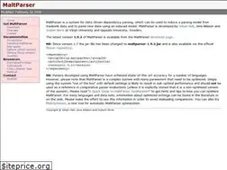 Sites similar to maltparser.org