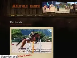 Sites similar to maluoluranch.com
