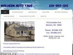 Sites similar to malvernautotags.com