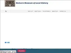 Sites similar to malvernmuseum.co.uk