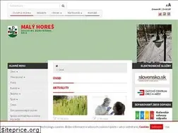 Sites similar to malyhores.sk