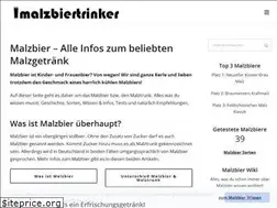 Sites similar to malzbiertrinker.de