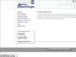 Sites similar to malzkorn-beschriftungen.com