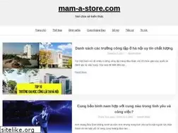 Sites similar to mam-a-store.com