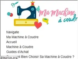 Sites similar to mamachineacoudre.fr