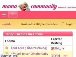 Sites similar to mamacommunity.de