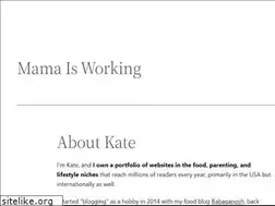 Sites similar to mamaisworking.com