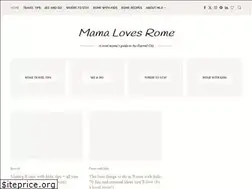 Sites similar to mamalovesrome.com